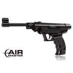 Wiatrówka - Pistolet AirMaster 25 kal. 4,5 mm czarny