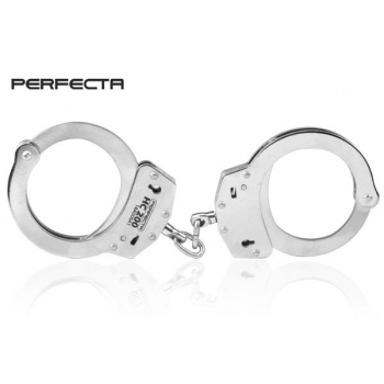 Kajdanki stalowe, łańcuszkowe - niklowane Perfecta HC200 