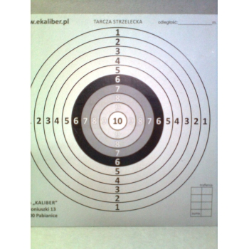 TARCZE STRZELECKIE 50 SZT.