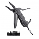 Narzędzie Wielofunkcyjne Multitool AZYMUT Gron - 11 narzędzi + 9 bitów + Etui