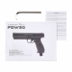 Pistolet RAM Borner PDW50 cal. 50